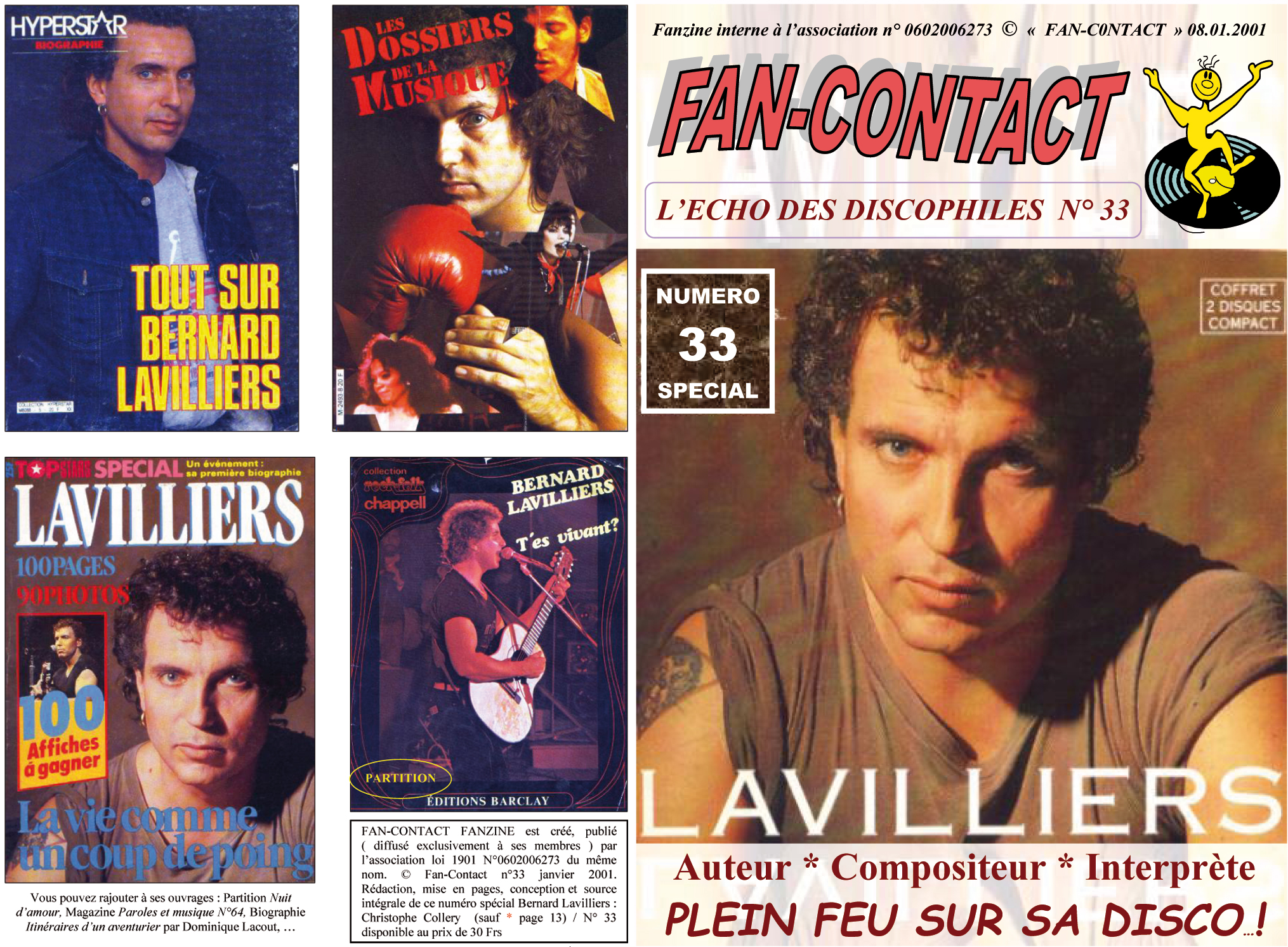 Fan-Contact Spécial Bernard Lavilliers